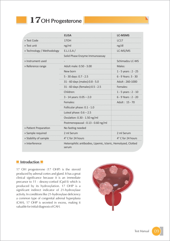 17 oh progesterone